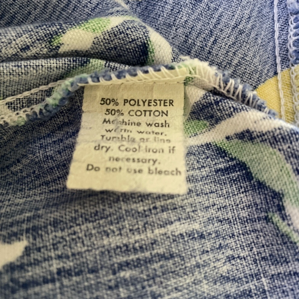 Vintage Katasha's Unusuals Wrap Tie A-Line Skirt Medium Floral Whimsical - Picture 8 of 8
